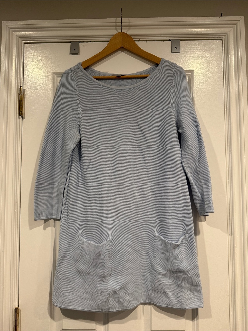 COS Light Blue Tunic Sweater